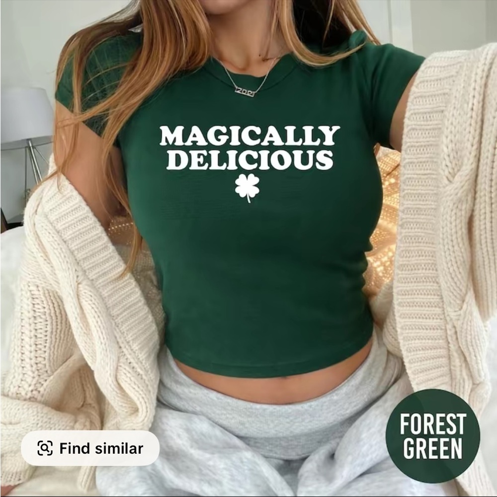 Magically Delicious St. Patrick’s Day Green Shirt